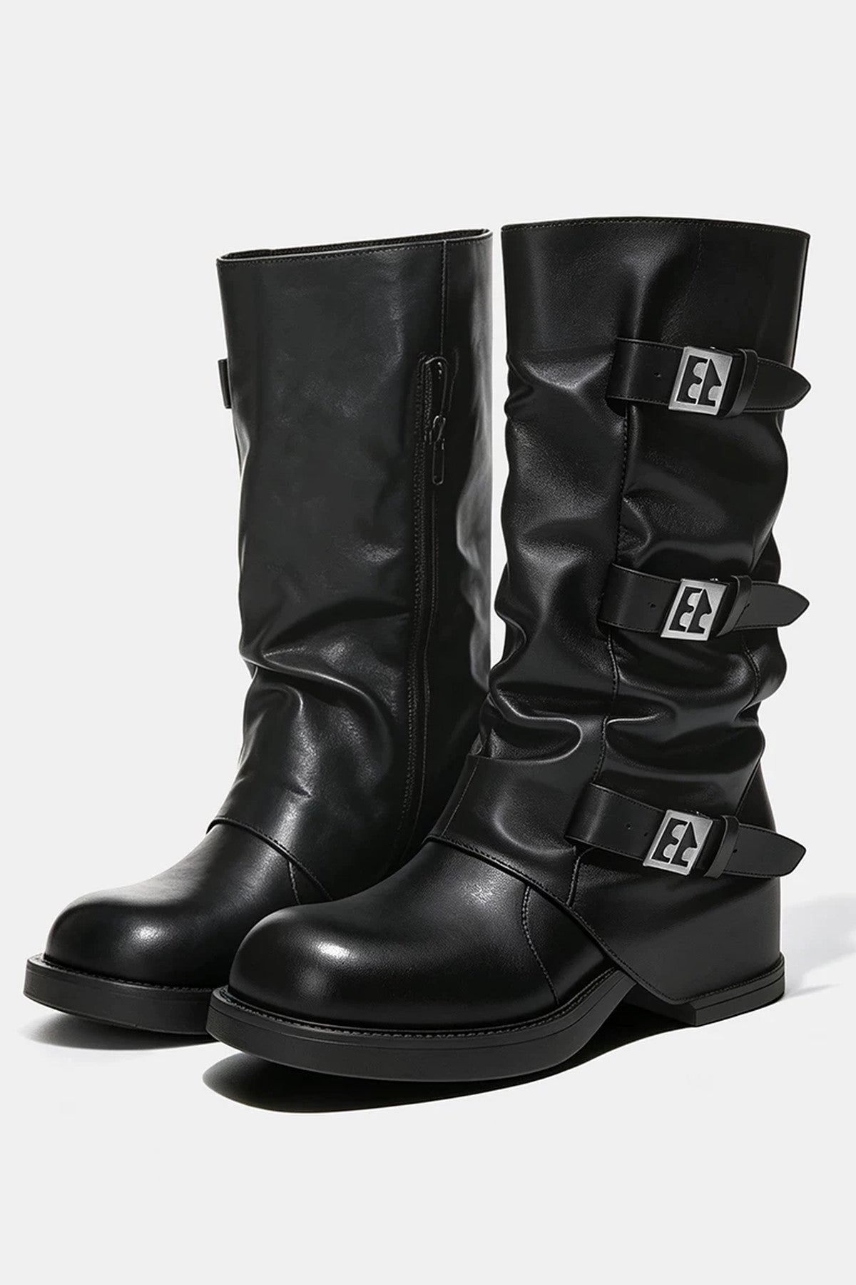 Western Cowboy Mid-High Boots