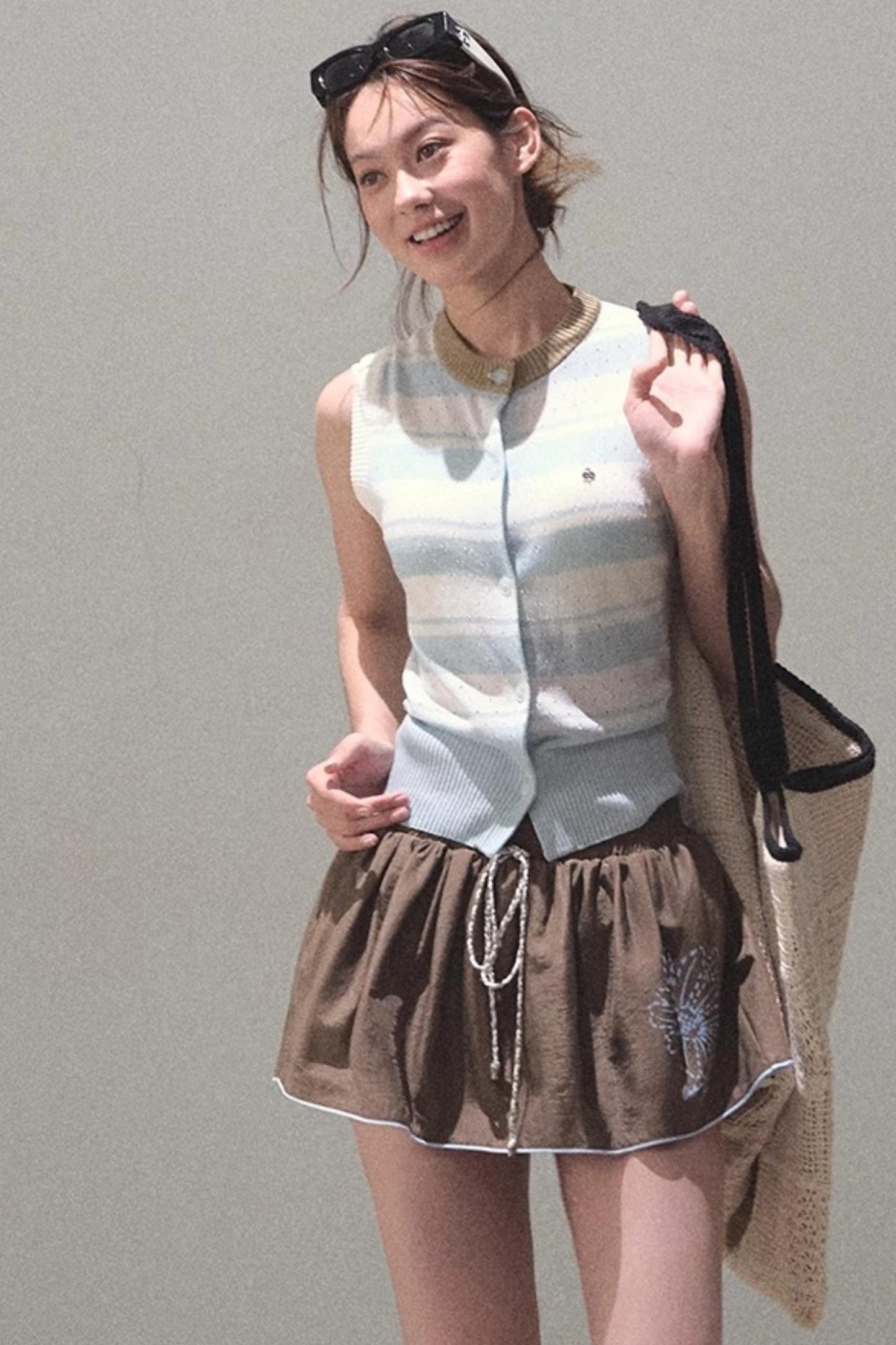 Summer Breeze Knitted Vest