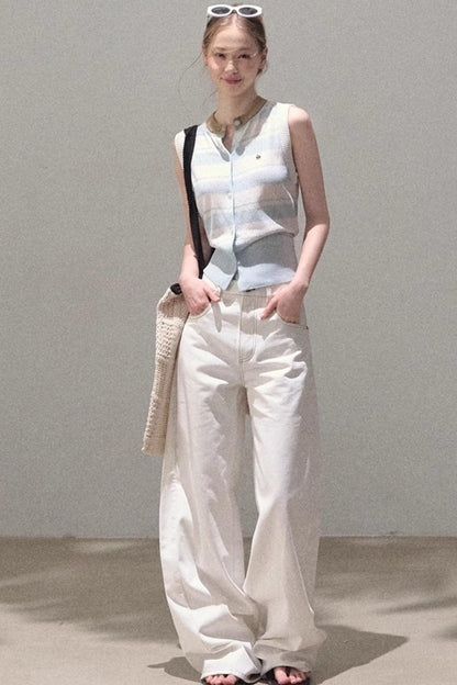 Summer Breeze Knitted Vest