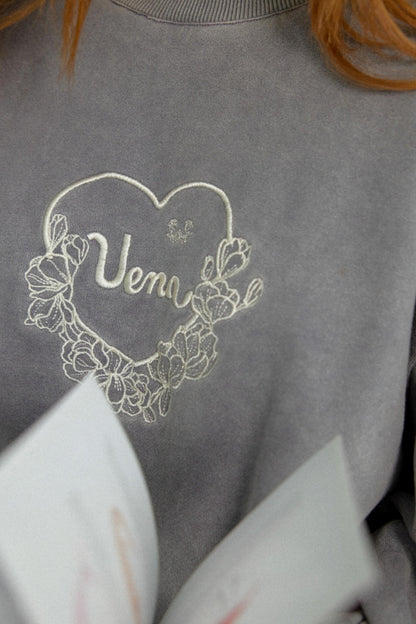 Gray Halter Sweatshirt Skirt Set-Up