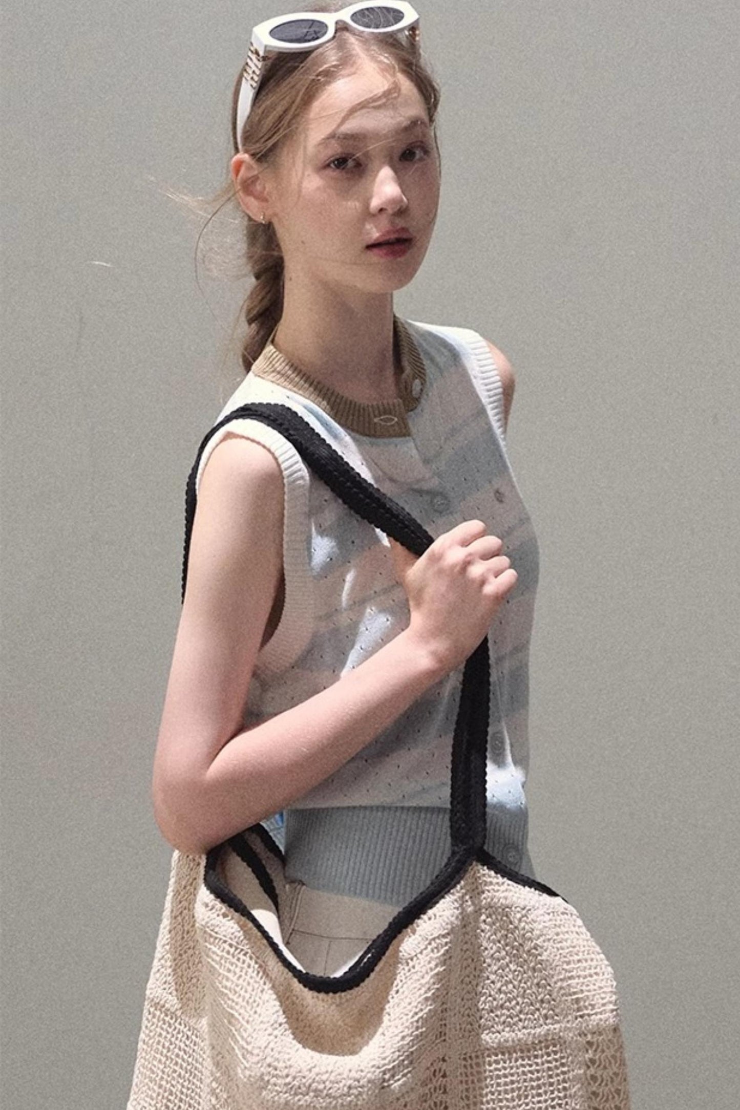 Summer Breeze Knitted Vest