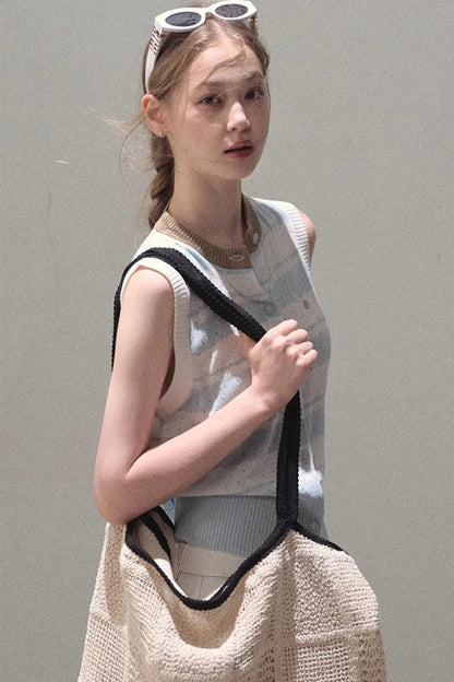 Summer Breeze Knitted Vest