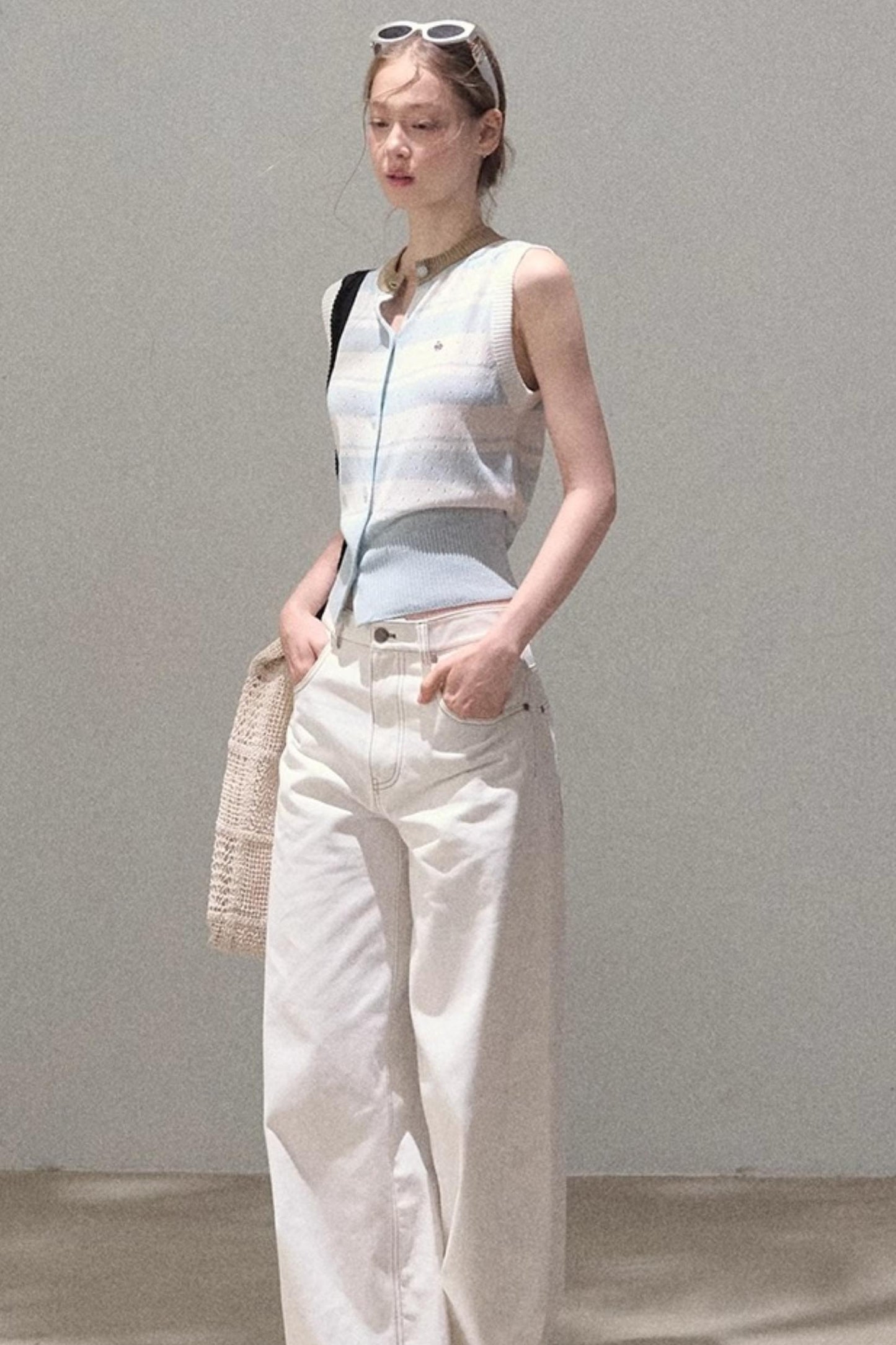 Summer Breeze Knitted Vest