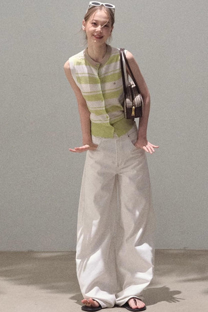 Summer Breeze Knitted Vest