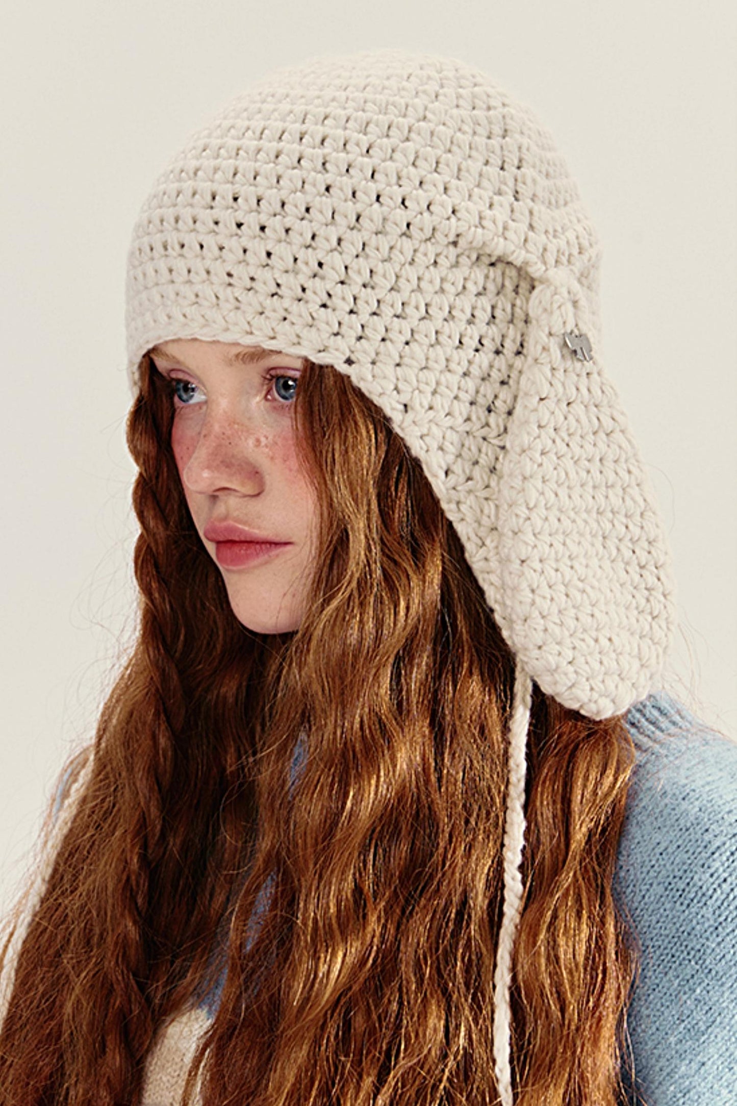 Cute Literary Rabbit Ear Winter Hat