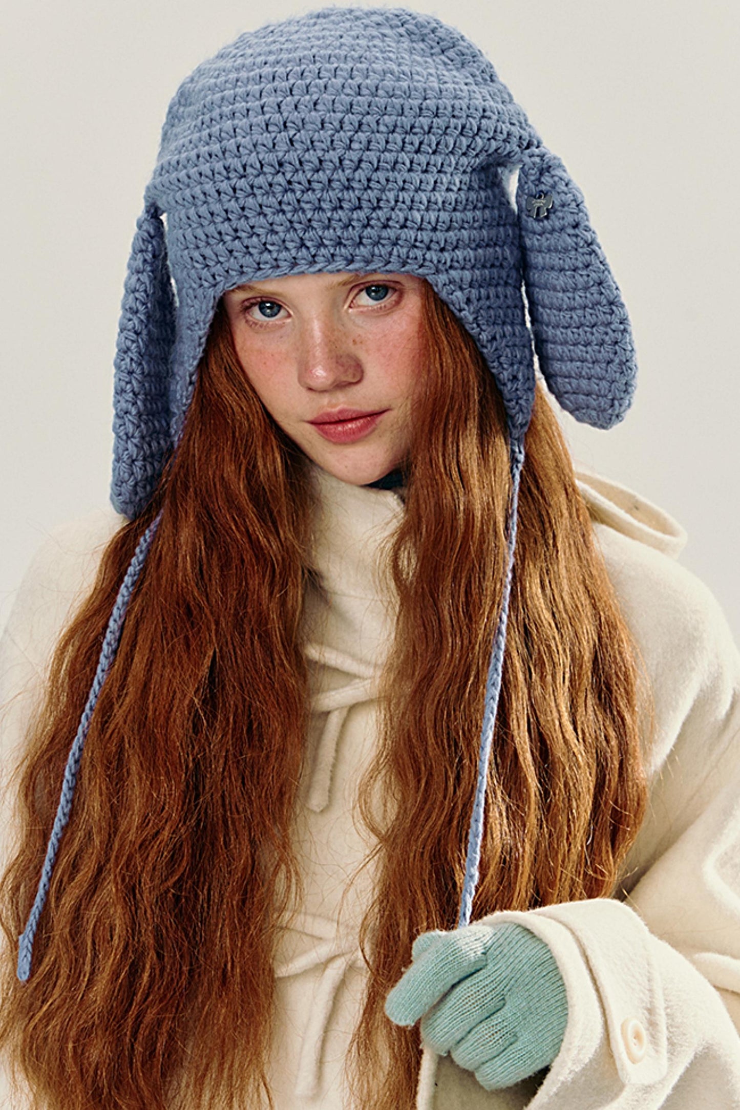 Cute Literary Rabbit Ear Winter Hat