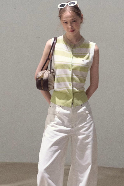 Summer Breeze Knitted Vest