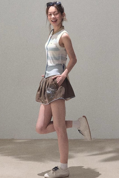 Summer Breeze Knitted Vest