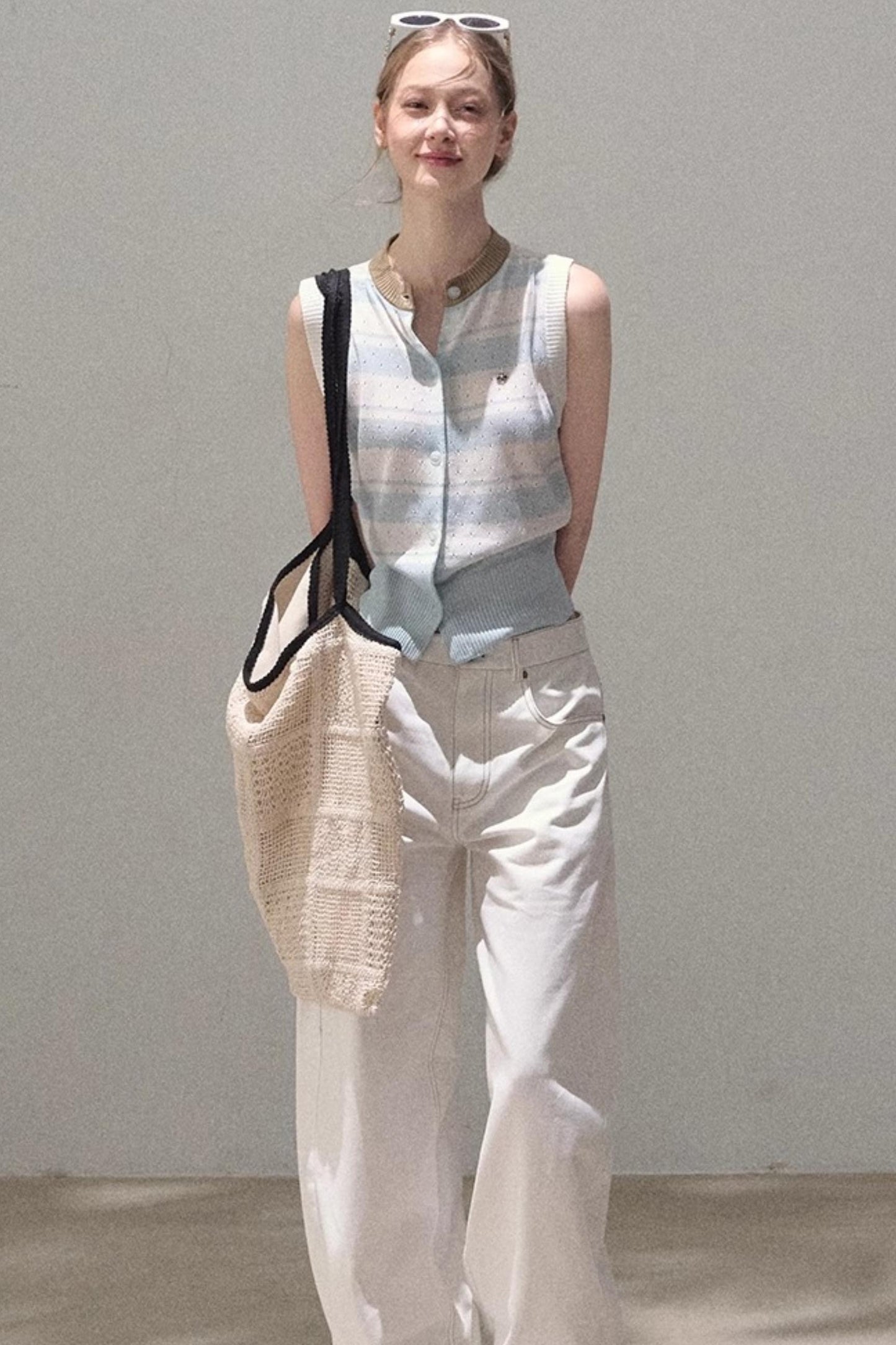 Summer Breeze Knitted Vest