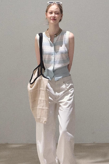 Summer Breeze Knitted Vest