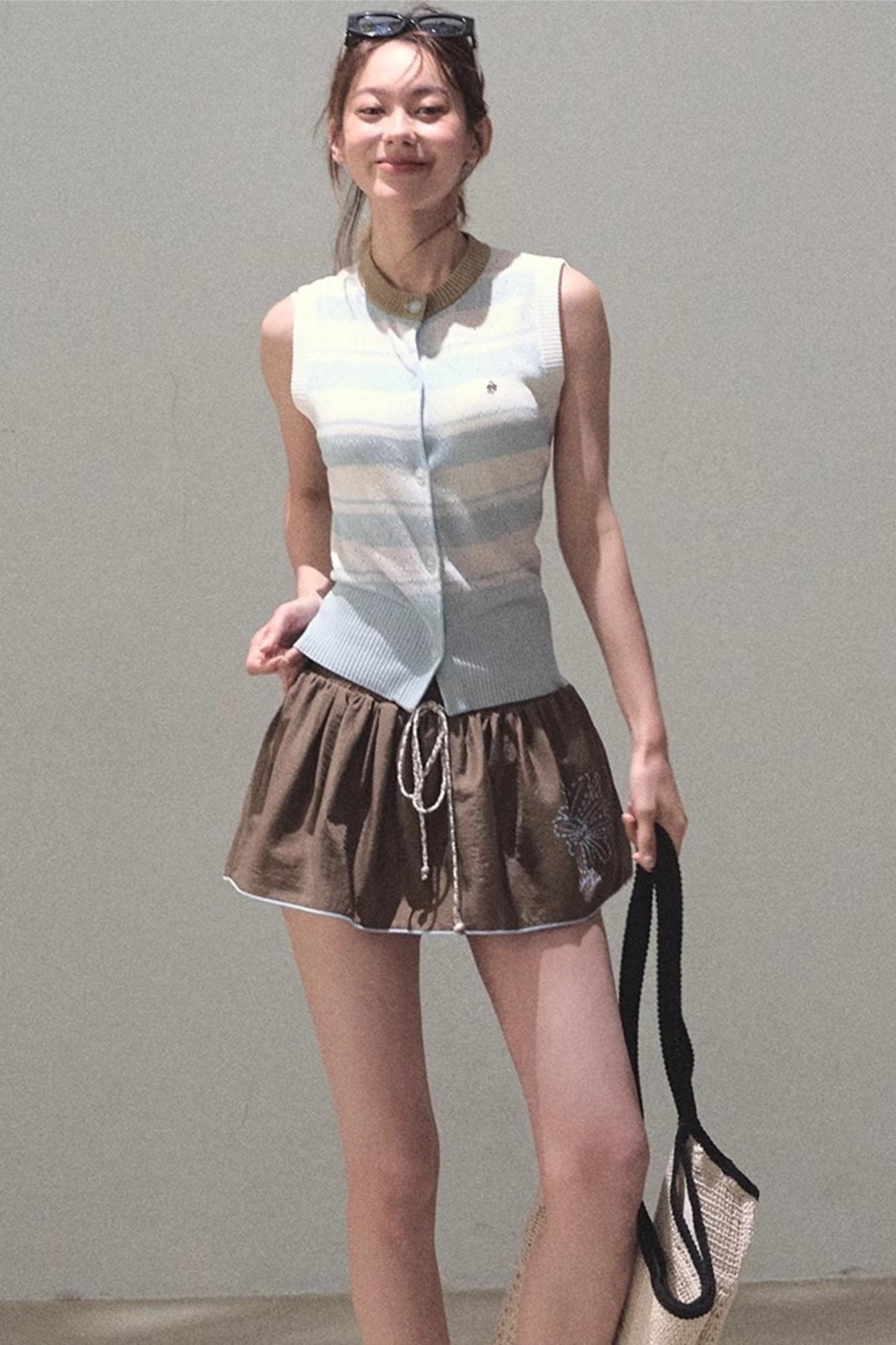 Summer Breeze Knitted Vest