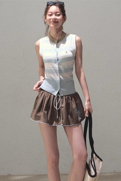 Summer Breeze Knitted Vest