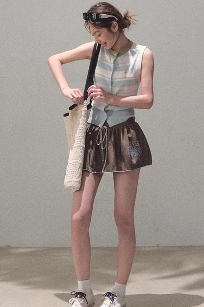 Summer Breeze Knitted Vest