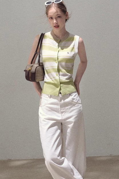 Summer Breeze Knitted Vest